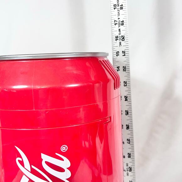 Coca Cola Coke Can Mini Fridge Refrigerator Portable Cooler 15” - Picture 14 of 15